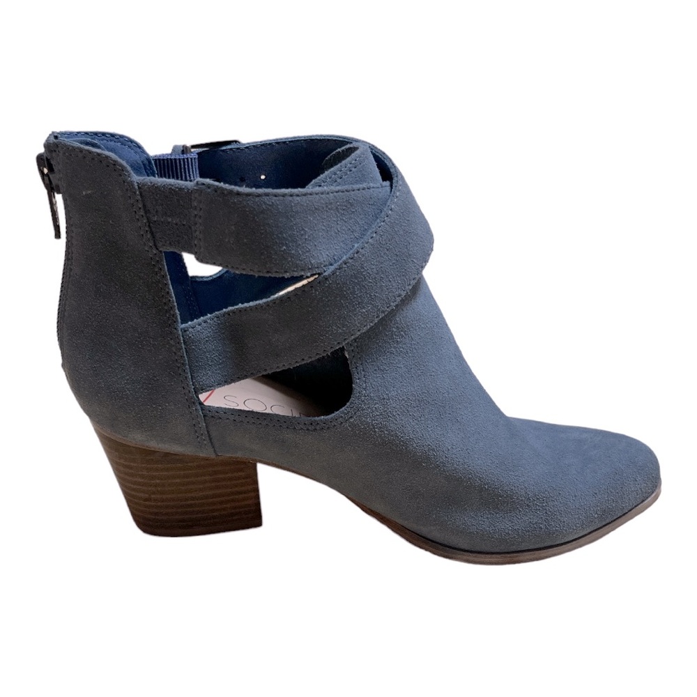 Sole Society blue booties